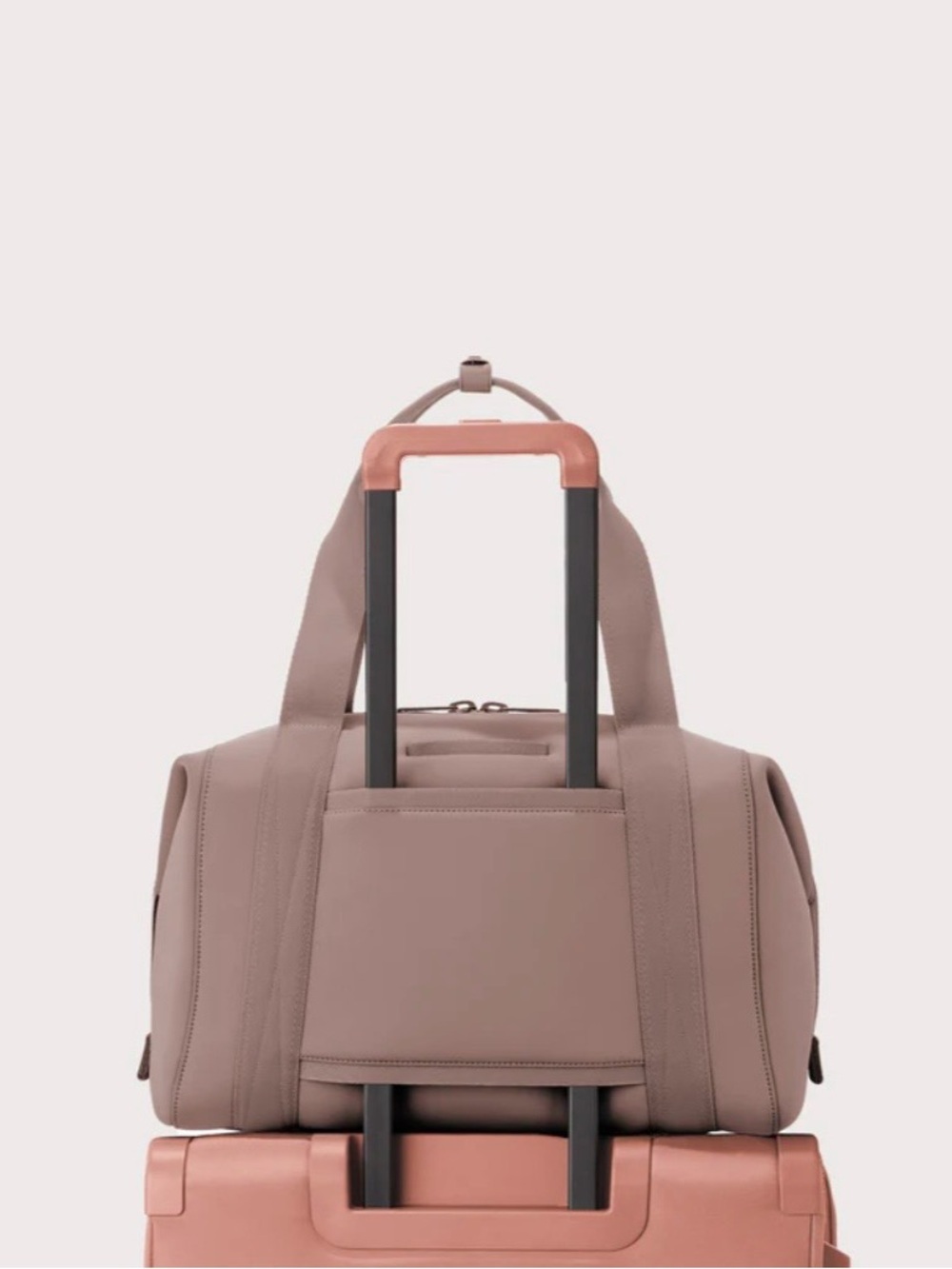 Dagne Dover LANDON NEOPRENE CARRYALL BAG in dune - Picture 5 of 10